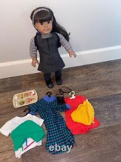 Retired Pleasant Company American Girl Of Today with 4 outfits and school gear