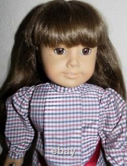 Retired WHITE BODY Pleasant Company Samantha American Girl Doll, 1986 Meet Dress