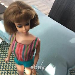 STUNNING Vintage Long Hair, High Color Barbie American Girl Rare CINNAMON hair