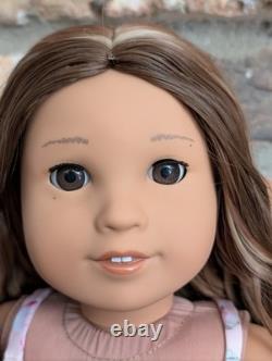 Sadira Custom American Girl Doll OOAK Brown Hair Brown Eyes Kanani Medium Jess