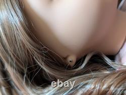 Sadira Custom American Girl Doll OOAK Brown Hair Brown Eyes Kanani Medium Jess