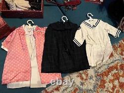 Samantha American Girl Doll Lot with 7 Outfits And Accessories