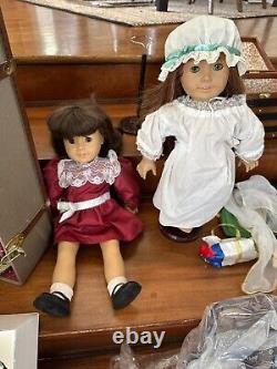 Samantha and Felicia Vintage American Girl Dolls and Rare Accessories