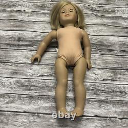 Set of 2 American Girl Dolls 2013 Golden Brown Blue Eyes 2008 Blonde Blue Eyes
