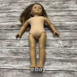 Set of 2 American Girl Dolls 2013 Golden Brown Blue Eyes 2008 Blonde Blue Eyes