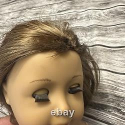 Set of 2 American Girl Dolls 2013 Golden Brown Blue Eyes 2008 Blonde Blue Eyes