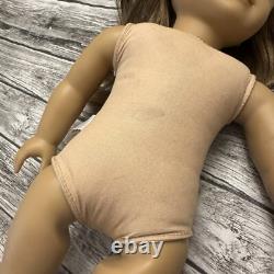 Set of 2 American Girl Dolls 2013 Golden Brown Blue Eyes 2008 Blonde Blue Eyes