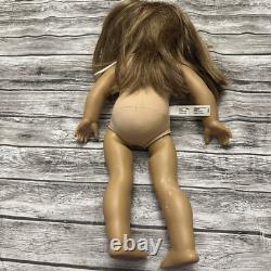 Set of 2 American Girl Dolls 2013 Golden Brown Blue Eyes 2008 Blonde Blue Eyes
