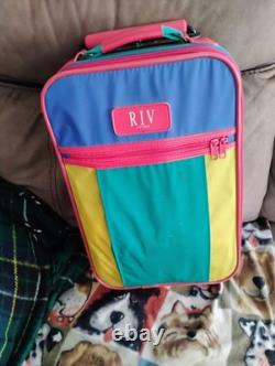 Set of 3 American Girl dolls and suitcase full of clothes and accessories