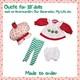 Strawberry Shortcake-inspired OUTFIT for 18 Dolls such as American Girl