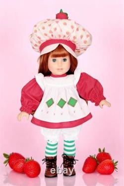 Strawberry Shortcake-inspired OUTFIT for 18 Dolls such as American Girl