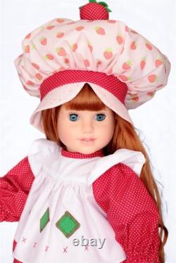 Strawberry Shortcake-inspired OUTFIT for 18 Dolls such as American Girl