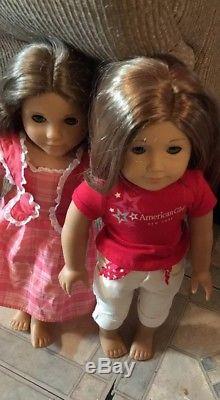 Two Authentic American Girl Dolls Marie Grace