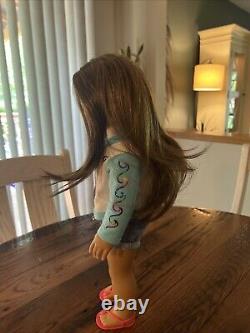 Used American Girl GOTY 2020 Joss Kendrick Doll and Book- SEE PHOTOS AND DESC