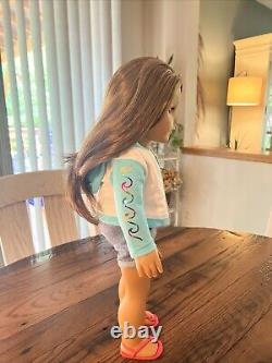 Used American Girl GOTY 2020 Joss Kendrick Doll and Book- SEE PHOTOS AND DESC