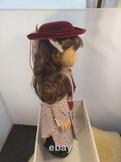 VINTAGE AMERICAN GIRL DOLL SAMANTHA 18 PLEASANT CO With OUTFIT HAT PURSE PAPERS