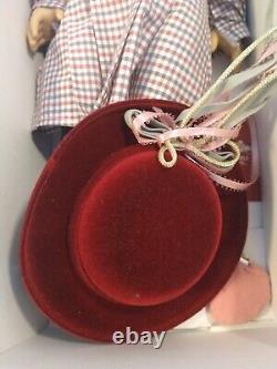 VINTAGE AMERICAN GIRL DOLL SAMANTHA 18 PLEASANT CO With OUTFIT HAT PURSE PAPERS