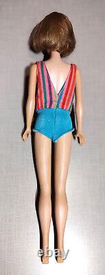 Vintage 1965 Barbie American Girl Bendable Legs #1070 Original Owner