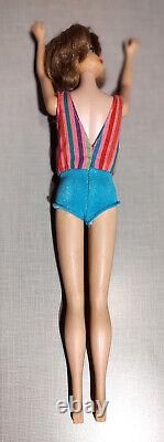 Vintage 1965 Barbie American Girl Bendable Legs #1070 Original Owner