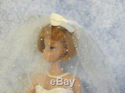 Vintage 1965 Barbie BEAUTIFUL BRIDE on AMERICAN GIRL DOLL COMPLETE