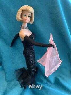 Vintage 1966 Blonde American Girl Barbie #982 Solo In the Spotlight (Original)