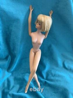 Vintage 1966 Blonde American Girl Barbie #982 Solo In the Spotlight (Original)