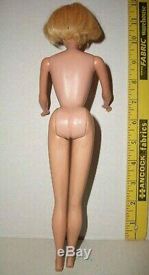 Vintage 1966 Japan Longer Blonde American Girl Barbie Bend Leg Doll Very Nice