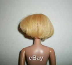 Vintage 1966 Japan Longer Blonde American Girl Barbie Bend Leg Doll Very Nice