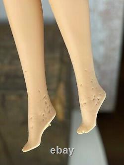 Vintage American Girl Barbie Doll Dark Brunette Hair Bendable Legs 1958