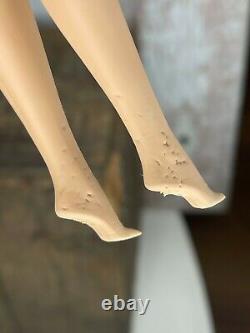 Vintage American Girl Barbie Doll Dark Brunette Hair Bendable Legs 1958
