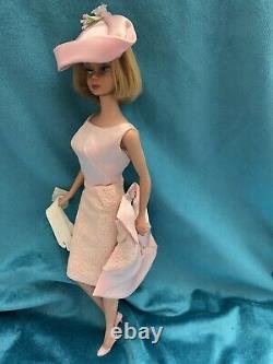 Vintage American Girl Barbie (Thick Hair) Blonde Original Fashion Luncheon Suit