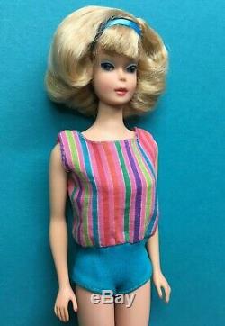 Vintage American Girl Blonde Japanese Side Part Barbie Doll byApril