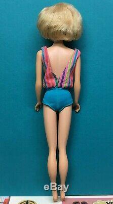 Vintage American Girl Blonde Japanese Side Part Barbie Doll byApril