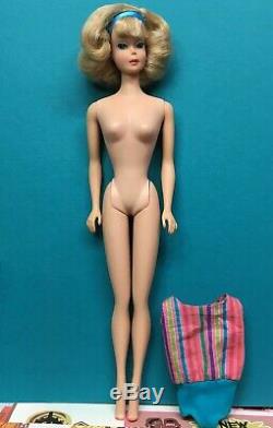 Vintage American Girl Blonde Japanese Side Part Barbie Doll byApril