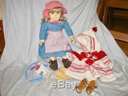 Vintage American Girl Kirsten Doll with 2 Outfits, Excellent Condition Retired