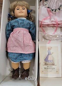 Vintage American Girl Kirsten Larson Doll ALSO INCLUDES Birthday Outfit