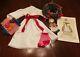 Vintage American Girl Kirsten's St. Lucia Holiday Outfit, wreath, tray, etc