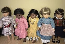 Vintage American Girl Lot 5 Dolls