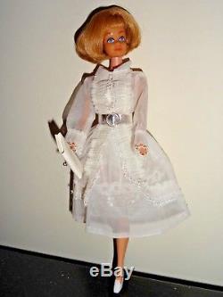 Vintage Barbie AMERICAN GIRL MIDGE DOLL with Long Hair AND AWESOME SHEER OUTFIT