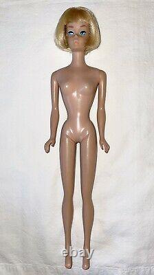 Vintage Barbie American Girl Blonde Straight Leg-oss Incl Paper Japan Tag+shoes