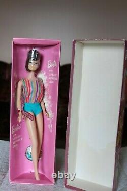 Vintage Barbie American Girl in box with stand booklet shoes original wrist tag