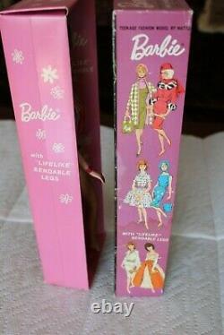 Vintage Barbie American Girl in box with stand booklet shoes original wrist tag