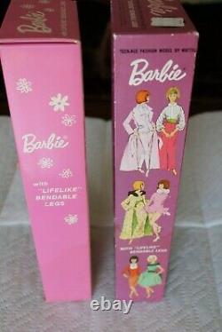 Vintage Barbie American Girl in box with stand booklet shoes original wrist tag