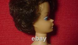 Vintage Bubblecut Barbie Doll Rare American Girl Face 1958 Mark Neck Rim