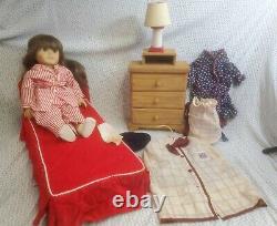 Vintage Molly the American Girl Doll with Clothing Accessories & Furniture