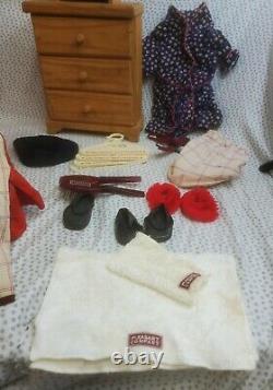 Vintage Molly the American Girl Doll with Clothing Accessories & Furniture