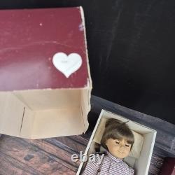 Vtg 1989 Pleasant Company American Girl Samantha Doll White Body Outfits Box Lot
