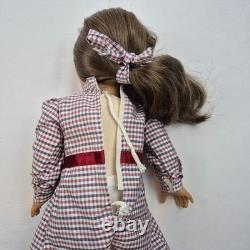 Vtg 1989 Pleasant Company American Girl Samantha Doll White Body Outfits Box Lot