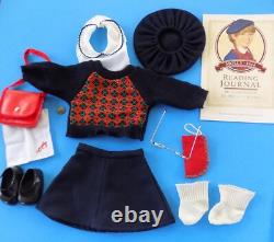 WHITE BODY Molly ORIG BRAIDS Pleasant Co American Girl Doll Meet Accessories BOX