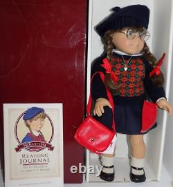 WHITE BODY Molly ORIG BRAIDS Pleasant Co American Girl Doll Meet Accessories BOX